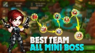 Best team for all mini boss in Lara Croft Event