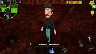 Lester against Miss T in Scary Teacher 3D House Update Game