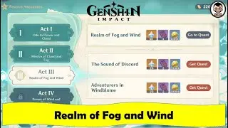Windblume Festival Act III: Realm of Fog and Wind | Genshin Impact