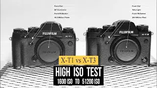 Fuji X-T1 vs X-T3 High ISO test part one.