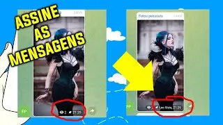 Como Assinar Mensagens em Canais do Telegram | Tutoriais Telegram