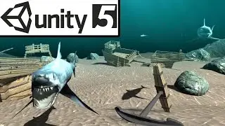 Unity 3d Shark Attack 3d game
