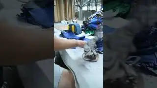 Busy #daily life, #tie production in progress