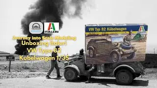 Unboxing Italeri VW Type 82 Kubelwagen 1/35 [Unboxing]