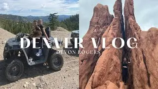 VLOG: Weekend in Denver Colorado, yoga at Red Rocks, ATVs, drag show and more exploring!