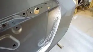 Бампер и багажник Lancer IX.  Подготовка, покраска, косяки.