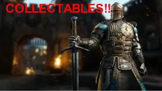 For Honor ALL COLLECTIBLES!!! (Knights Chapter) 1.2 AND STAY OUT