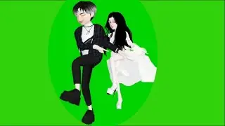 no copyright // green screen // dance cartoon // animation VFX video!