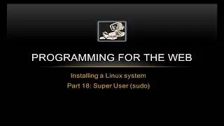 SUDO - Programming for the Web