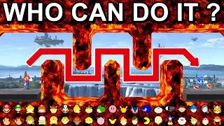 Who Can Make It? The Lava Pillar Tunnel  - Super Smash Bros. Ultimate