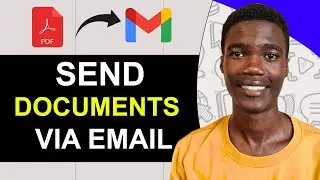 NEW! How To Send DOCUMENTS Through Email From Phone - (EASY STEP BY STEP GUIDE)