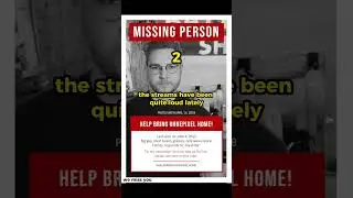 Missing since last week