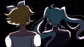 my clematis - alien stage x vocaloid au [hatsune miku x kagamine rin]