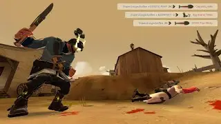 [TF2] Trolldier DOMINATES Harvest - 28 Kill Streak!