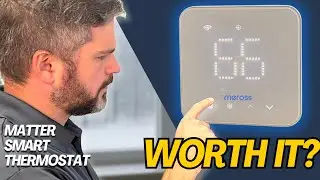 A Smart Thermostat for Less Than $70💰? Meross Matter Thermostat Review