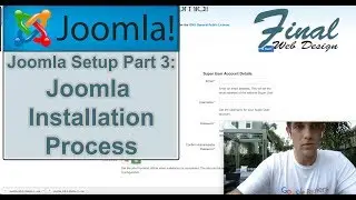 Joomla Setup - Part 3: Joomla CMS Installation Process