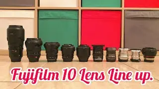 Fujifilm 10 lens line up