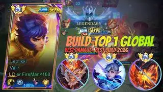 VALIR TOP 1 GLOBAL! Best Build, Itemt & Emblem | To Dominate Every Game | Valir Gamplay