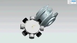 solidworks tutorial| cam and Rotor mechanism | motion