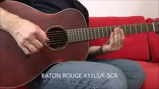 Акустическая гитара BATON ROUGE X11LS/F-SCR