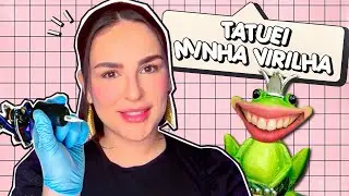 NÃO ACREDITO QUE TATUEI ISSO!