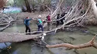 Cruzando el Duratón