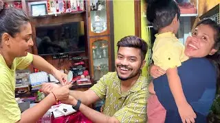 Puja রাখি পড়াতে অস্বীকার করে দিলো 🤣