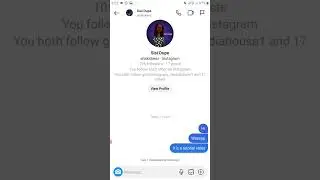 Send automatically deleted messages on Instagram 