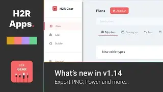 What's new in v1.14 // H2R Gear