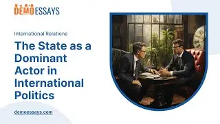 The State as a Dominant Actor in International Politics - Essay Example