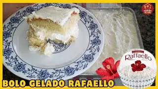 FIZ UM BOLO GELADO RAFAELLO, O MELHOR BOLO DE CREME DE COCO DO MUNDO! Cozinha do Edu