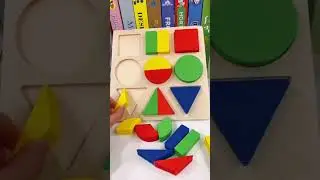 Colorful Wooden Building Stackers Puzzle Toys  / Puzzle  Building Blocks