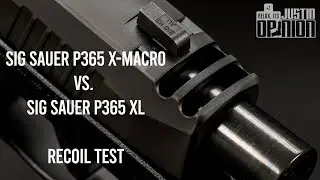 Recoil Test Redux: SIG SAUER P365 X-MACRO