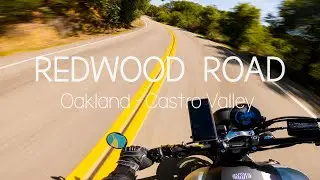 Redwood Road | Oakland to Castro Valley |  XSR900 | Graves Full System Exhaust | [4K] POV