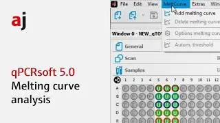 2. qPCRsoft 5.0 – Melting curve analysis