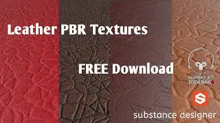 Download High quality PBR  Textures | Seamless PBR Leather Textures available for Free