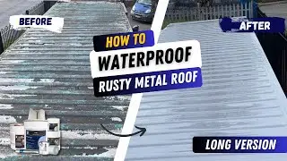 Metal Roof Waterproofing with Lava 20 I Owl Waterproofing Solution