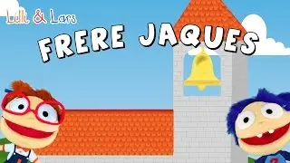 FRERE JACQUES do you sleep in French with words - nursery rhymes for babies in French