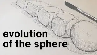 Sketching a sphere - from a box!
