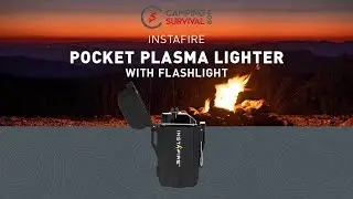 Instafire Pocket Plasma Lighter With Flashlight