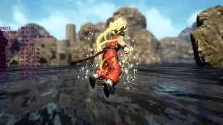 DragonBall Z : Goku (GT) in Unreal Engine 4 Project