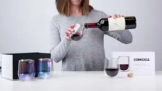 Corkcicle Stemless Glass Set