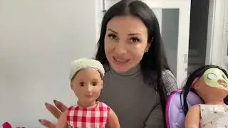 TÜRKİYE'DEN ESKİLERDEN VİDEO VAR AMERICAN GIRL OYUNCAK BEBEK SAÇ BAKIMI KUAFÖR CHALLENGE Dobişko Tv
