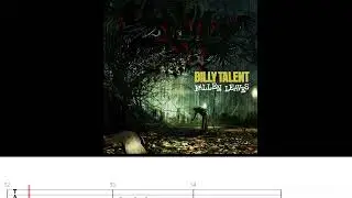Billy Talent - Fallen Leaves (Bass Backing Track w/ Bass Tabs)