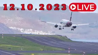 LIVE From Madeira Island Airport 12.10.2023 Part 2