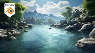 Create Water With ONE CLICK In Blender
