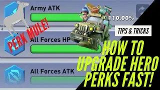 Top War - Hero Perking- Secret of the Perk Mule