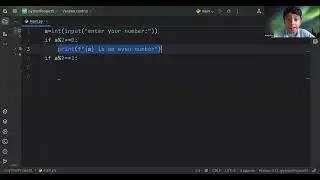 Python program to check even or odd number 