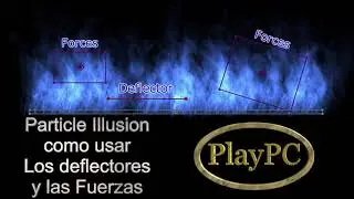 Particle Illusion, como usar los deflectores y las fuerzas