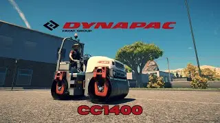 Construction Simulator NEW Dynapac CC1400